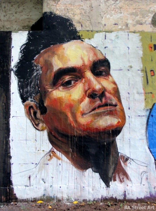 El Marian has been painting a brilliant portrait of Morrissey