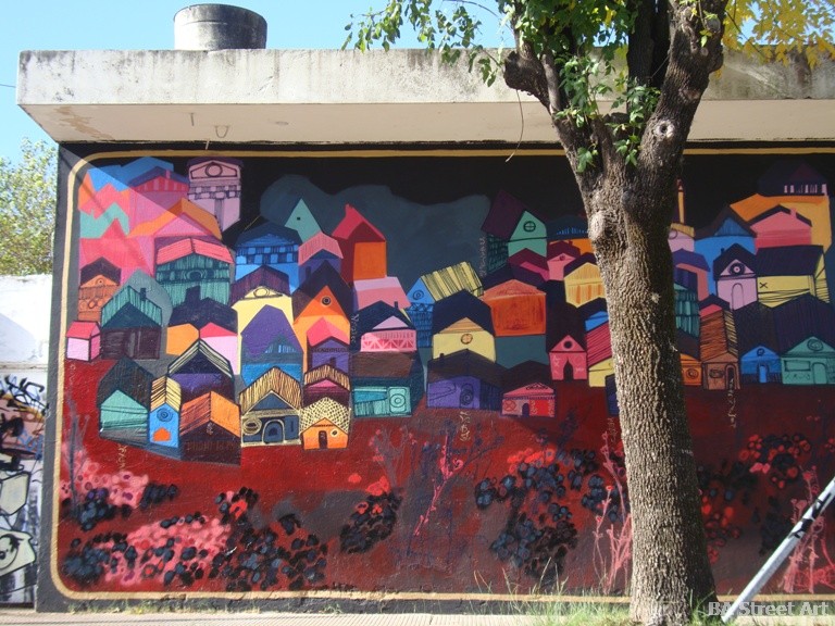 triangulo dorado murals buenos aires street art buenosairesstreetart.com BA Street Art Tours