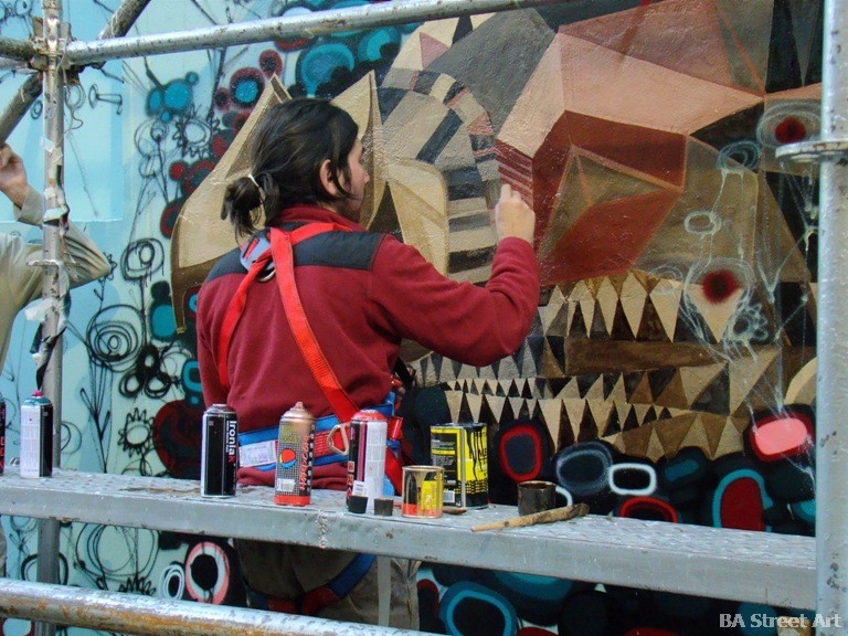 triangulo dorado murales buenos aires street art buenosairesstreetart.com BA Street Art tours