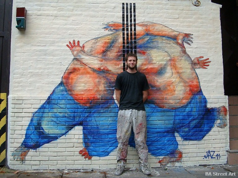 Jaz franco fasoli interview street artist buenos aires graffiti © buenosairesstreetart.com BA Street Art tour