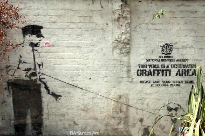 Banksy London Cargo policeman stencil cop © buenosairesstreetart.com
