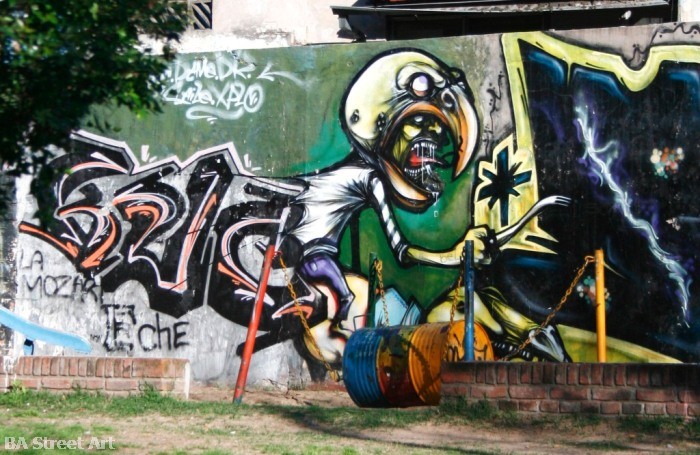 buenos aires graffiti tour urban art © buenosairesstreetart.com BA Street Art
