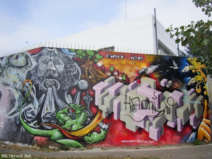 graffiti castelar ituzango zona oeste dame graff letras foto © buenosairesstreetart.com