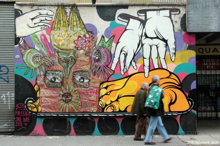 graffiti buenos aires street art ene ene malegria monserrat buenosairesstreetart.com BA Street Art Tours
